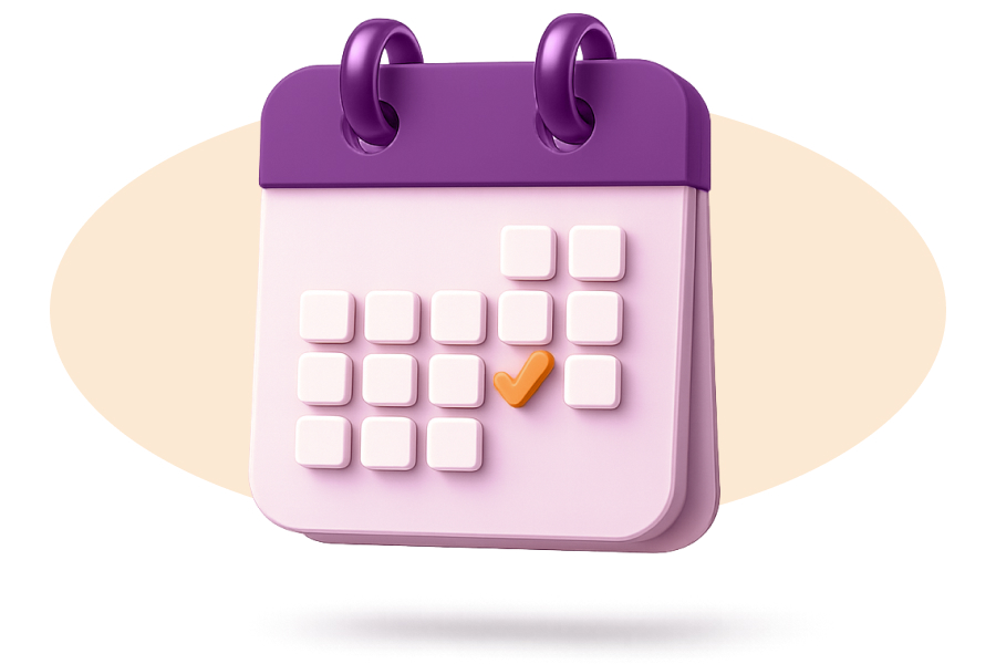Calendar illustration