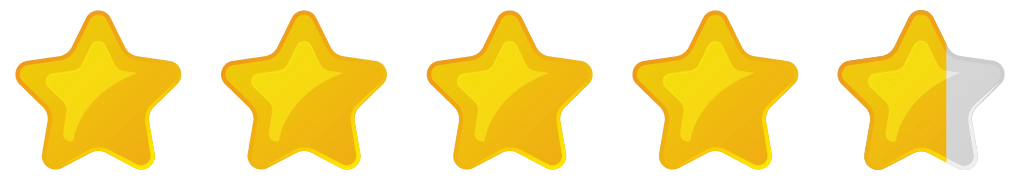5 star rating