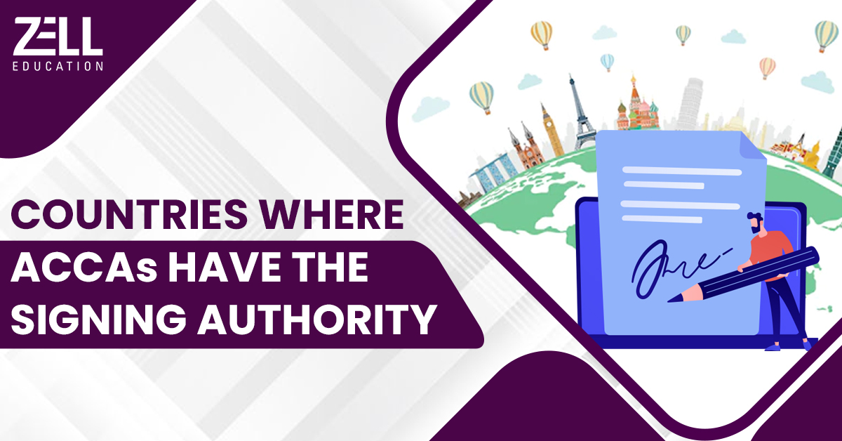 Countries Where ACCA Holders Have The Signing Authority