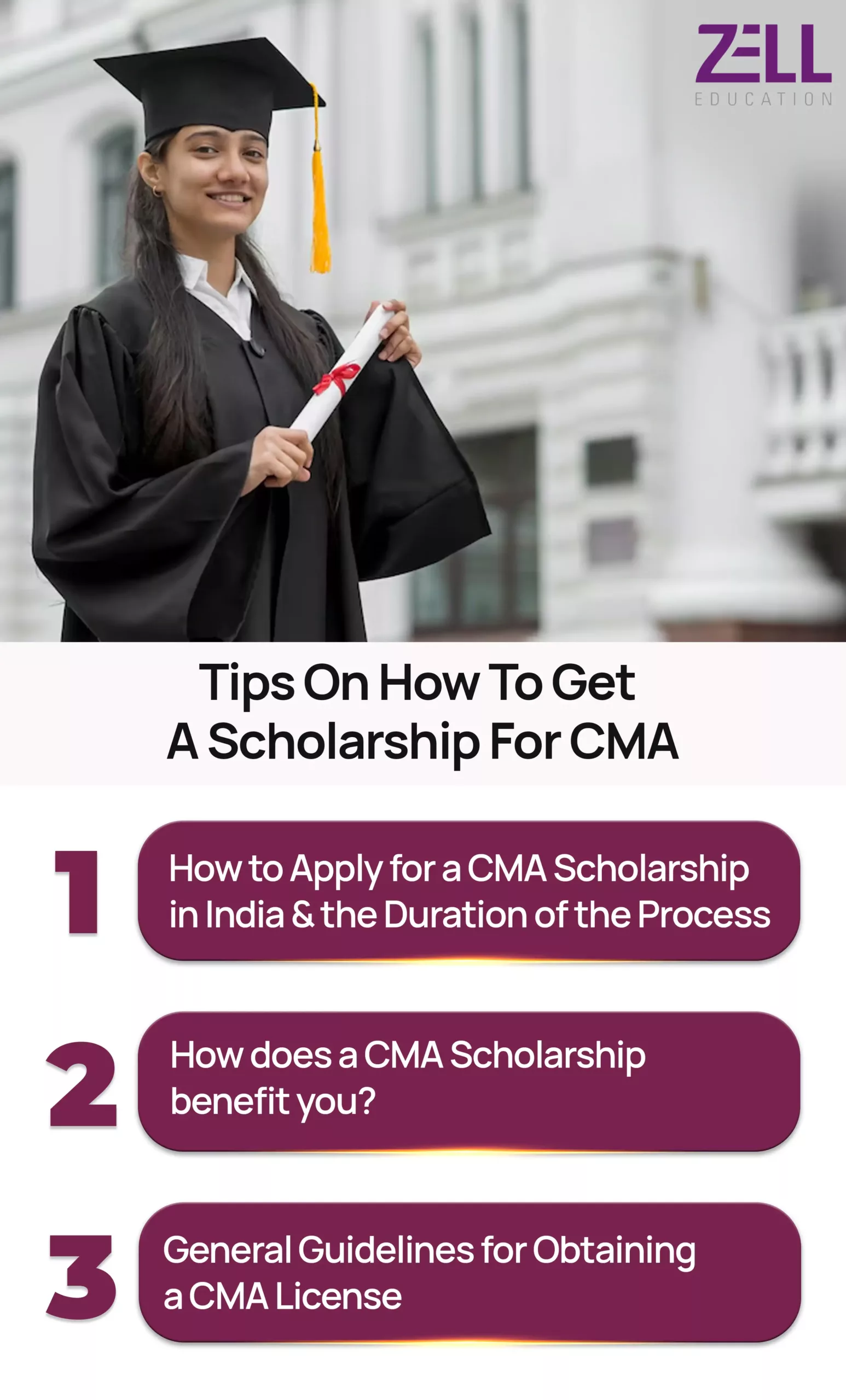 CMA Scholarship In India