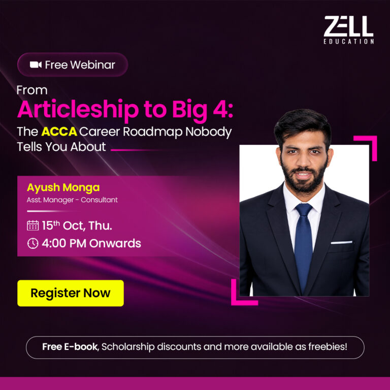Free webinar: From Articleship to Big 4: The ACCA Career Roadmap Nobody Tells You About