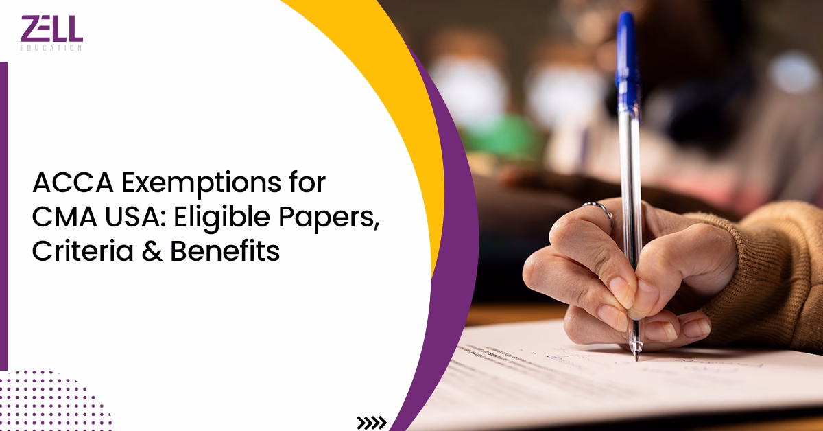 ACCA Exemptions for CMA USA: Eligibility and Benefits